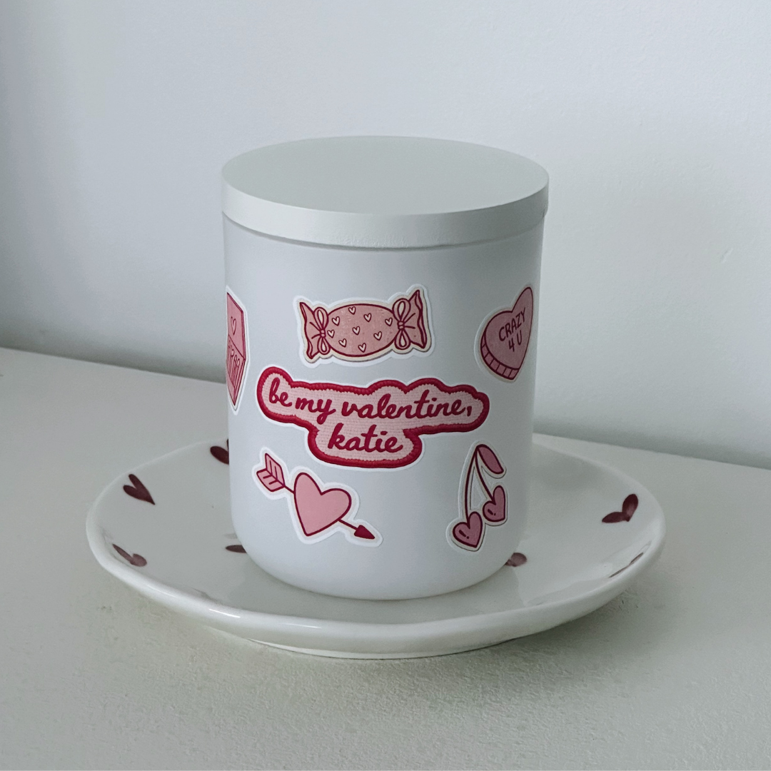 Personalised Lover's Candle