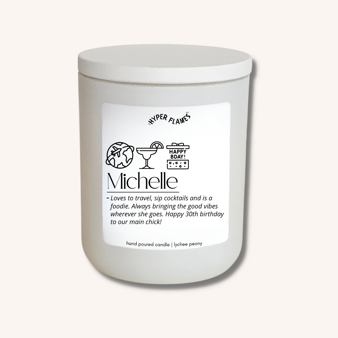 Personalised Icon Candle