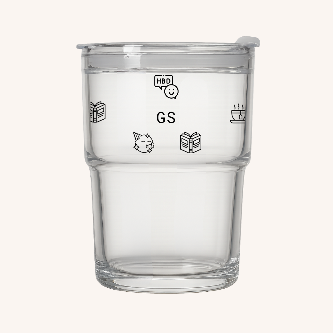 Glass Tumblr Personalised Glass Tumbler | Custom Gifts and Cups – HYPER FLAMES